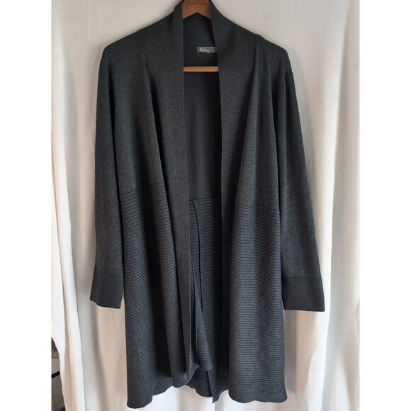 89TH & Madison Sweater Womens Open Front Cardigan Sweater Knit Rayon Sz XL - Picture 1 of 12